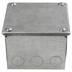 Metal Adaptable Box 6" x 6" x 3" With Knockout